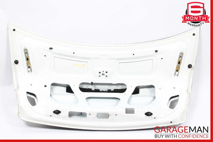 14-16 Mercedes W207 E350 E550 Coupe Rear Trunk Lid Deck Shell Panel Silver OEM