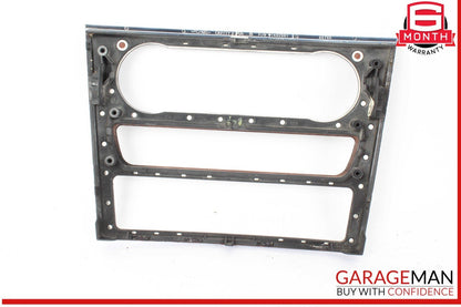 06-12 Mercedes W164 ML350 4MATIC Center Console Control Trim Panel Wood Bezel