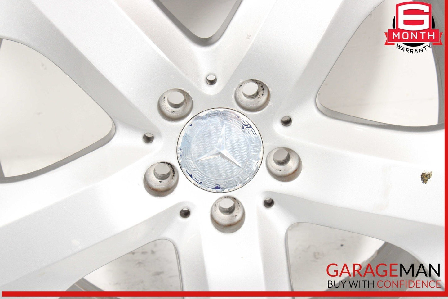 09-12 Mercedes X164 GL320 GL450 GL550 8.5 X 19 19" Wheel Rim Silver OEM