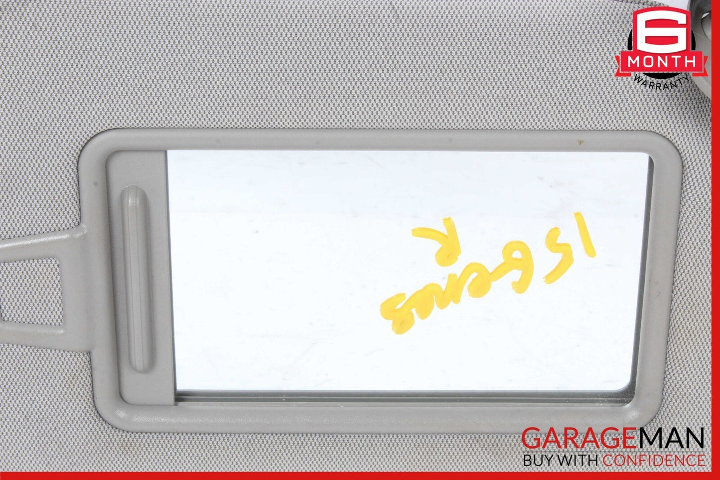 15-20 Hyundai Genesis Front Right Passenger Side Sun Visor Sunvisor Gray OEM