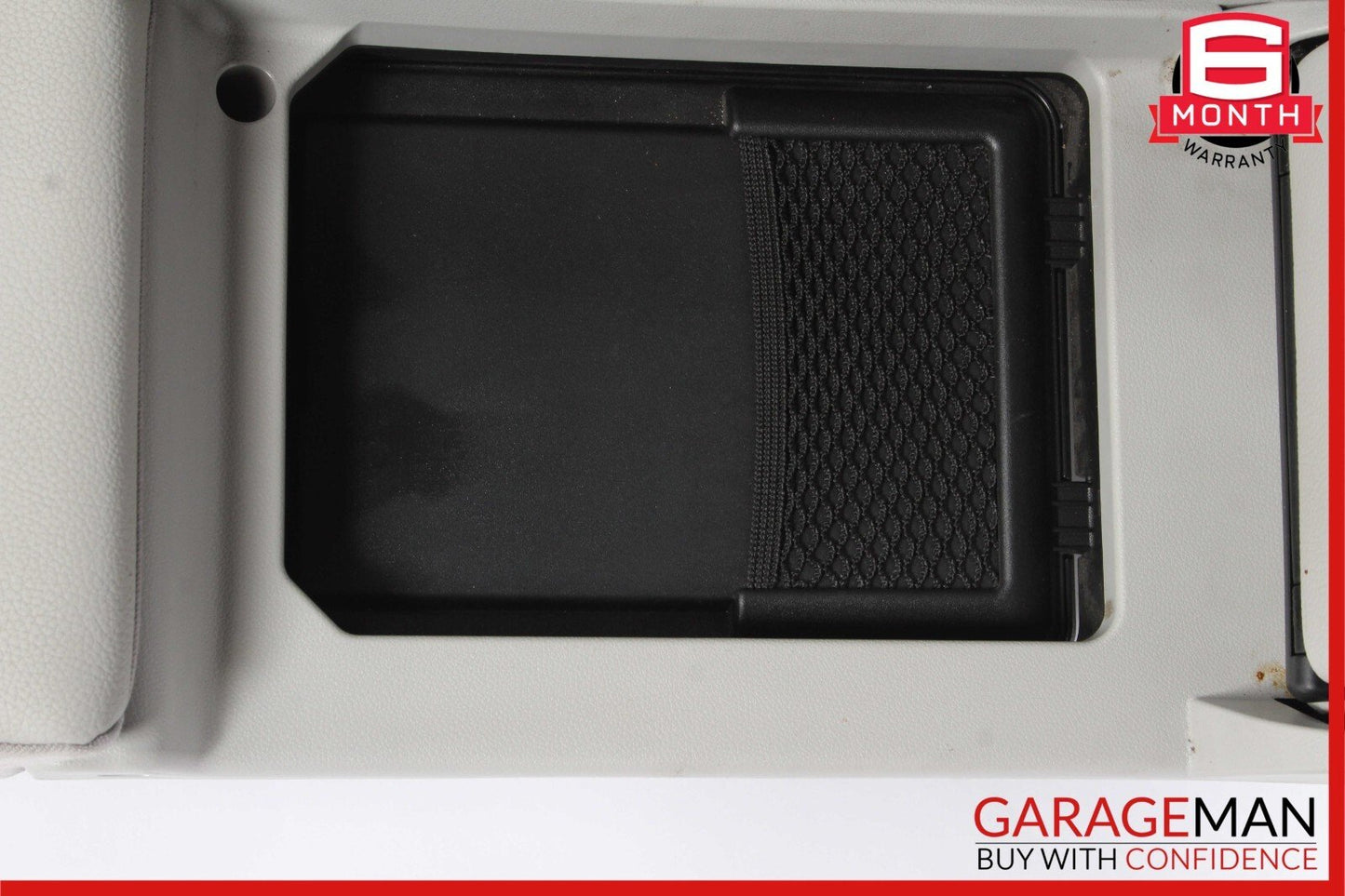 08-14 Mercedes W204 C300 C350 Sedan Rear Left Seat Cushion Upper Top Grey OEM