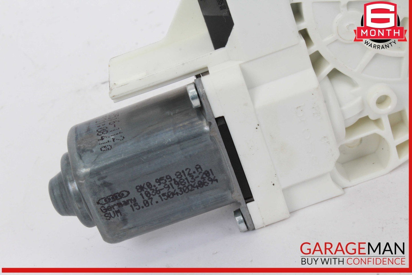 09-16 Audi S4 A4 Rear Right Passenger Side Window Regulator Motor 8K0959812A OEM