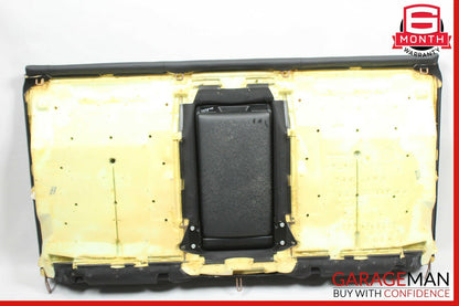 10-13 Mercedes W221 S550 Rear Back Top Upper Seat Cushion Cover Assembly Black