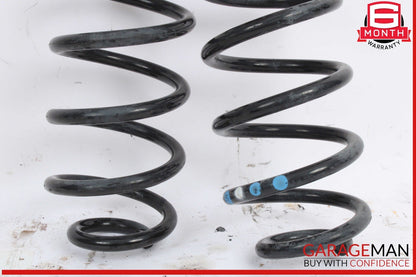 09-17 Audi Q5 SQ5 Rear Left and Rear Right Side Coil Spring Set of 2 OEM