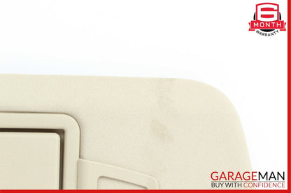 08-14 Mercedes W204 C300 C250 Front Right Side Sunvisor Sun Visor Beige