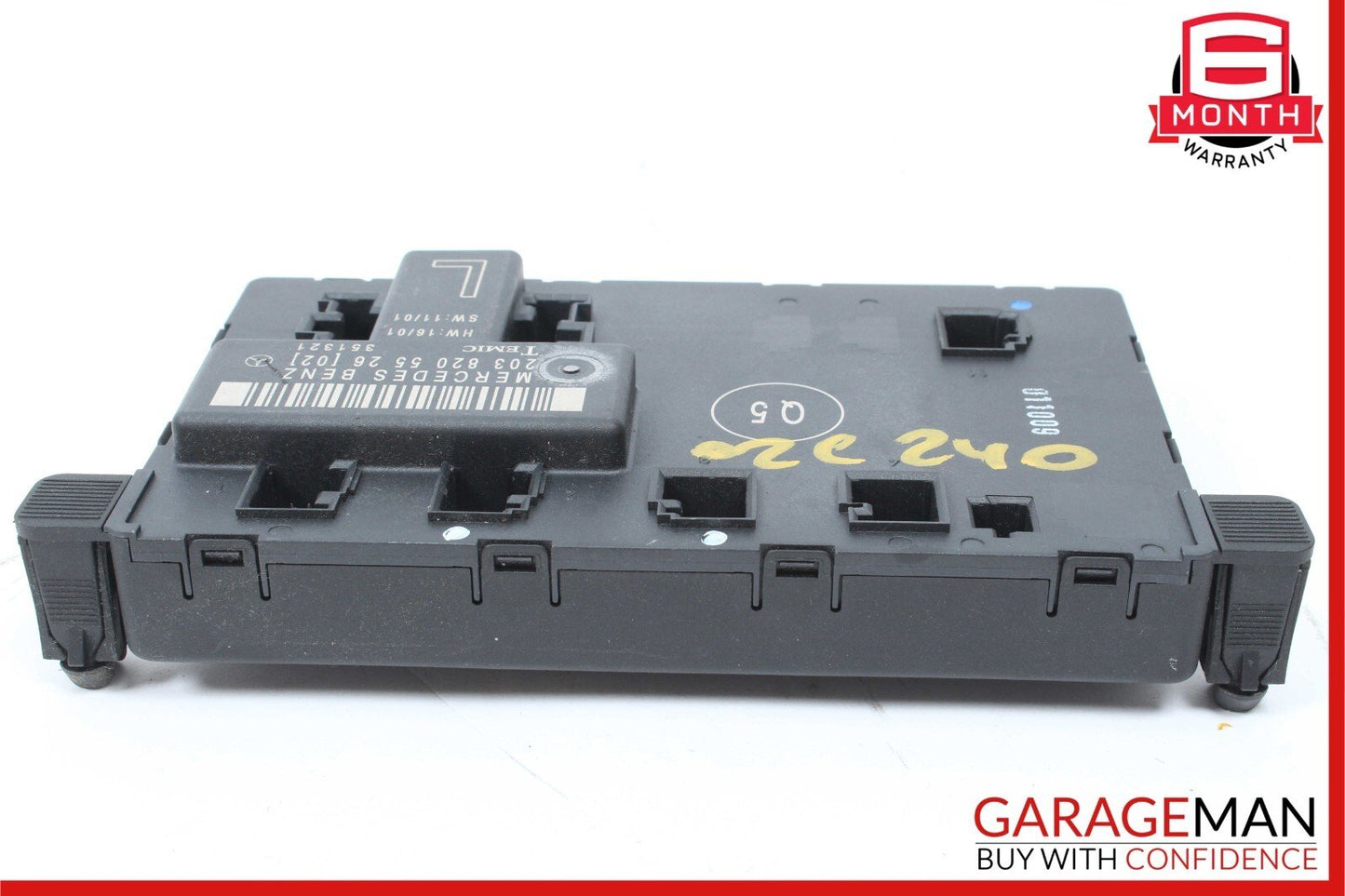 01-07 Mercedes W203 C32 AMG C240 C280 Front Left Side Door Control Module Unit