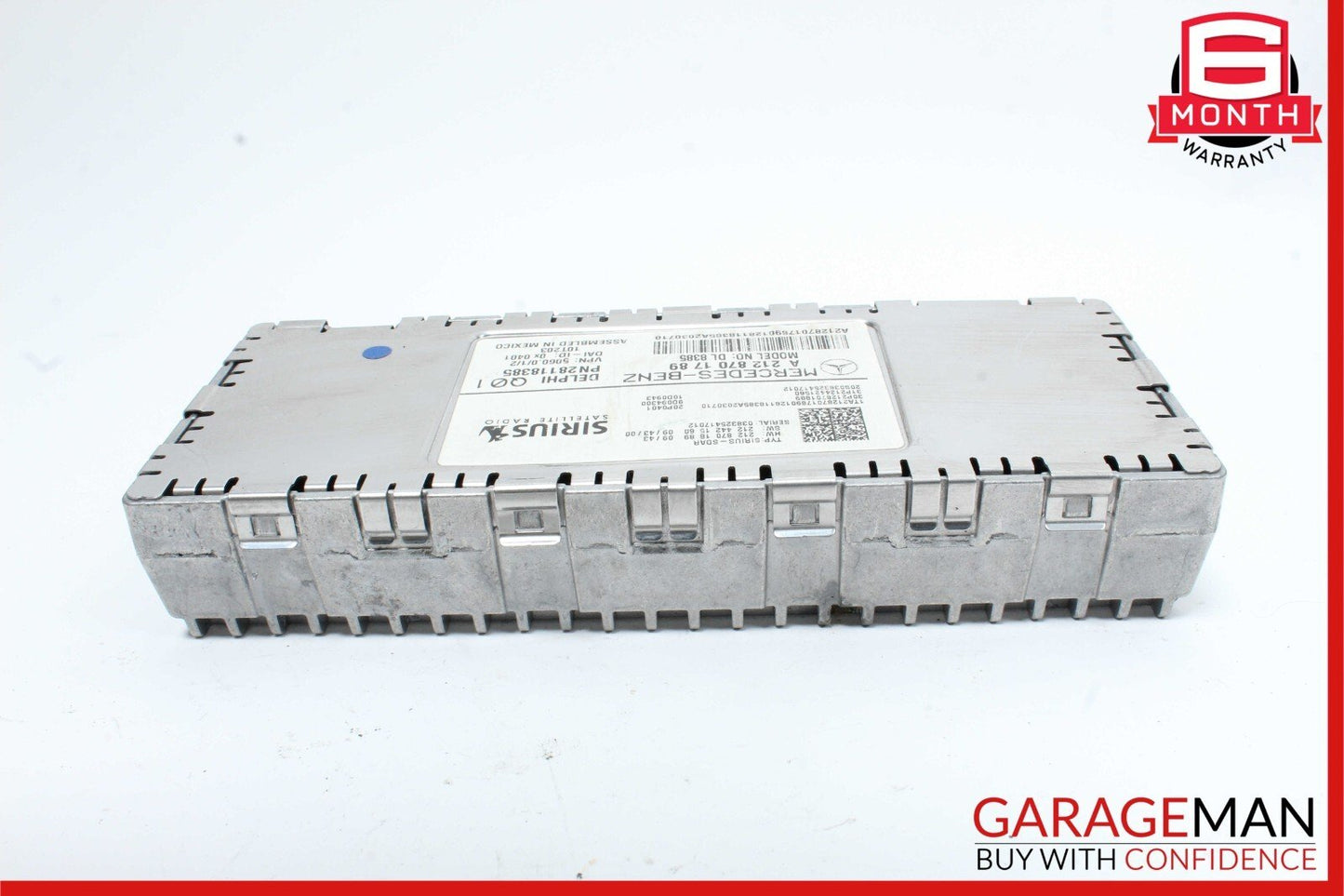 08-14 Mercedes W212 E350 C300 C350 Sirius Satellite Radio Receiver Module OEM
