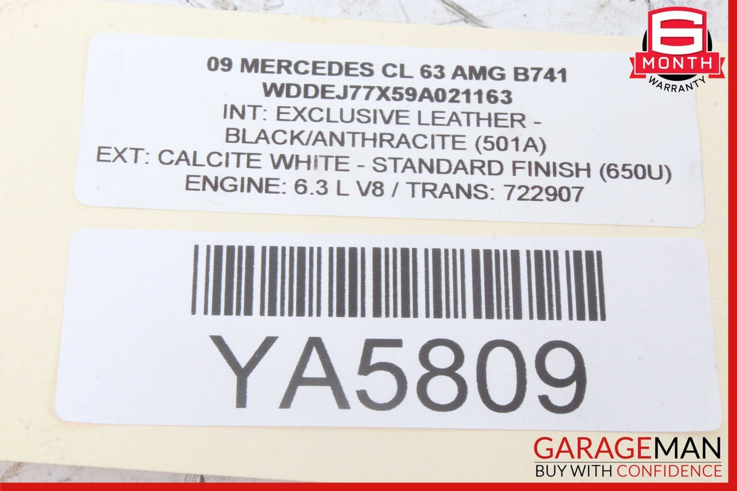 08-20 Mercedes W216 CL63 AMG E350 Front Right Side Seat Control Module OEM