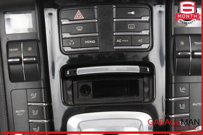 11-18 Porsche Cayenne 958 Front Center Console Switch Control Panel Trim OEM