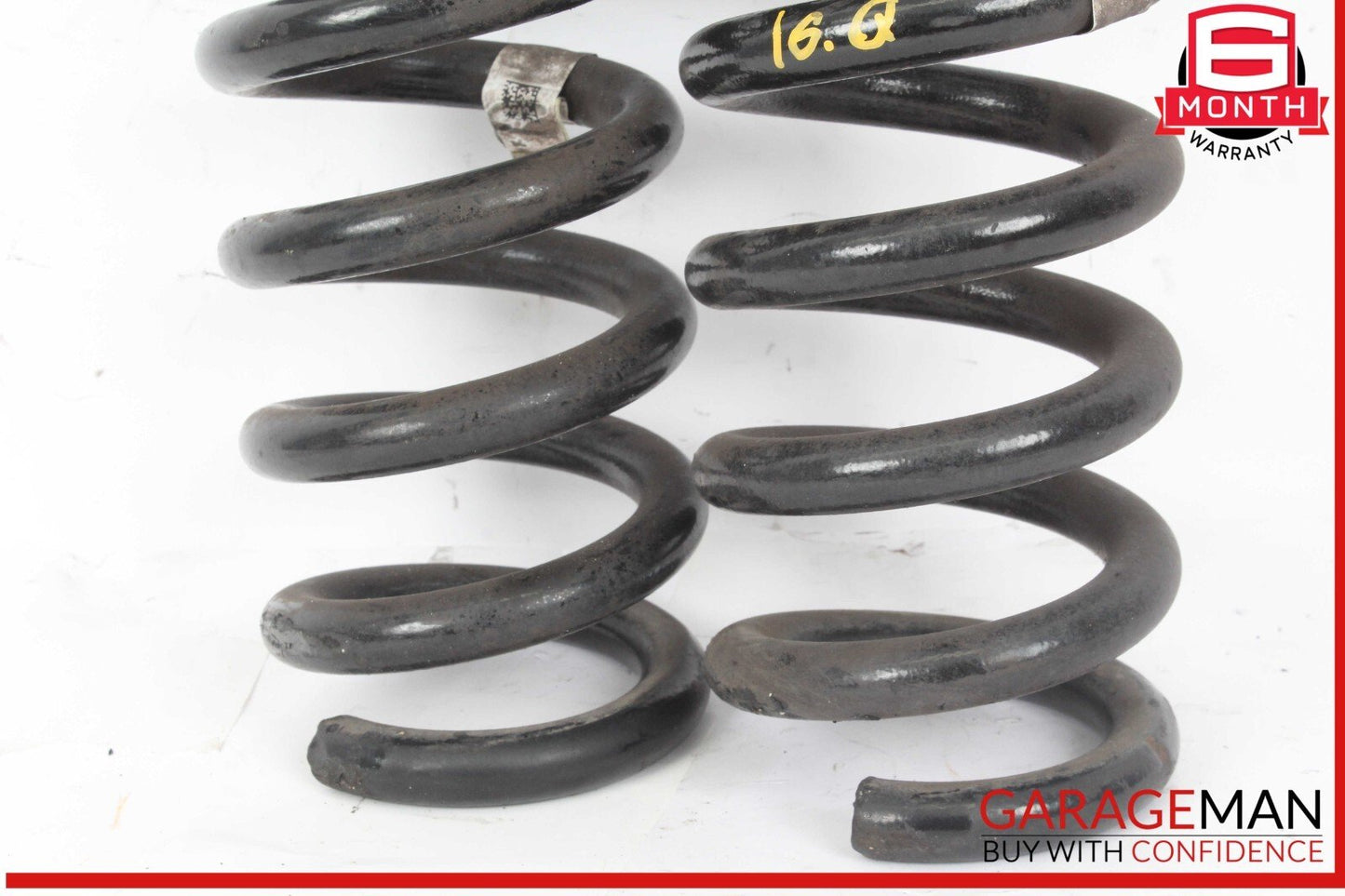 14-17 Maserati Quattroporte Rear Right & Rear Left Side Coil Spring Set OEM
