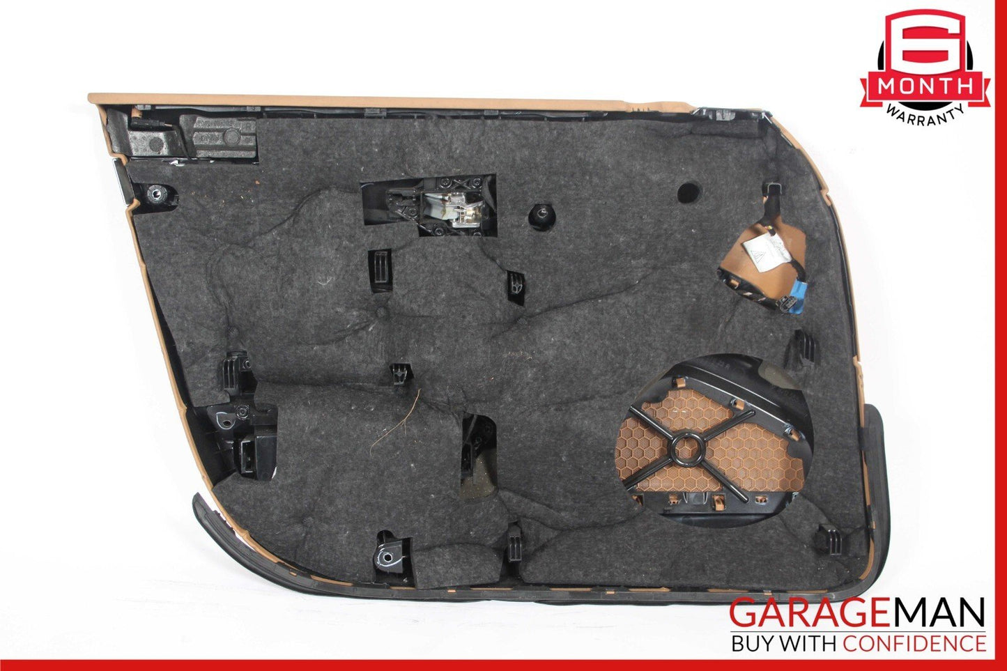 10-16 Porsche Panamera 970 Front Right Interior Door Panel Trim Cover Assy Beige
