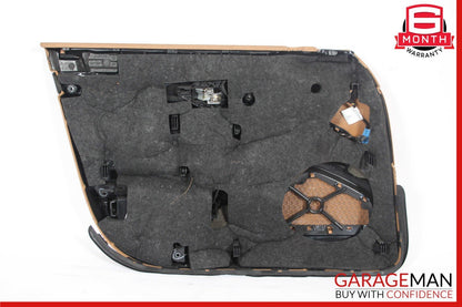 10-16 Porsche Panamera 970 Front Right Interior Door Panel Trim Cover Assy Beige