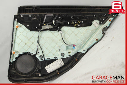 08-11 Mercedes W204 C300 Rear Left Driver Side Interior Door Panel Black OEM