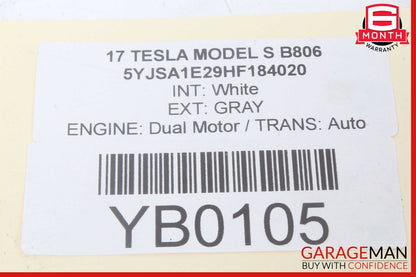 16-20 Tesla Model S Battery Cooler Heat Exchanger Chiller OEM