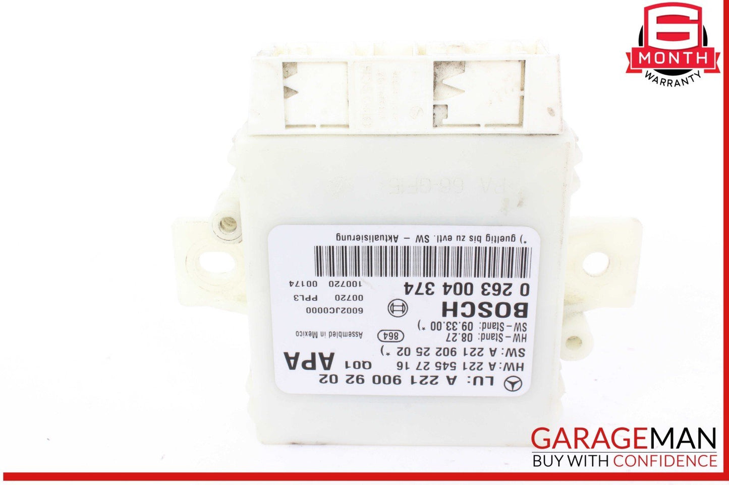10-13 Mercedes W221 S550 S400 Park Assist Parktronic Sensor Module Control OEM