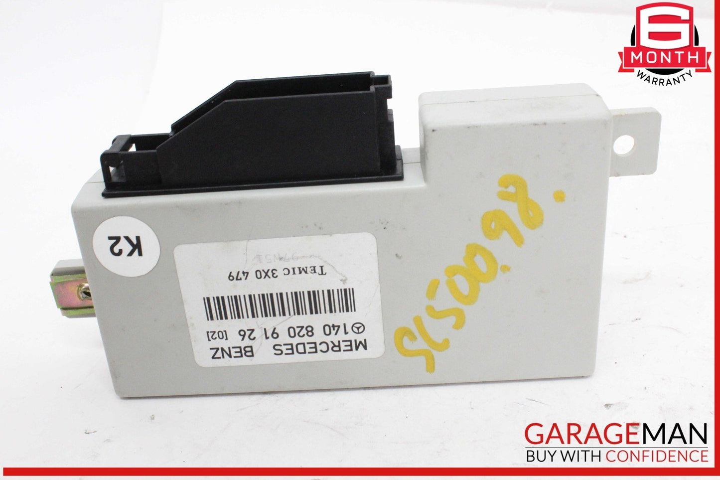 94-02 Mercedes R129 SL500 SL320 Anti Theft Key Alarm Control Module Unit OEM