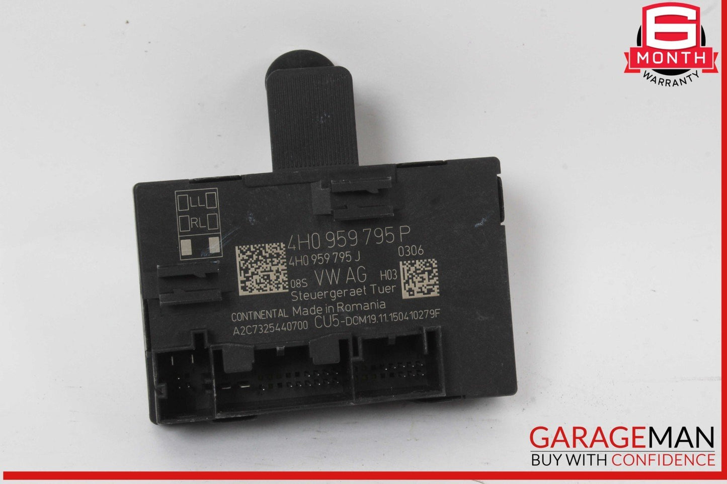 15-24 Porsche Cayenne 958 Rear Left or Right Side Door Control Module 4H0959795P