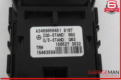 12-20 Mercedes W117 CLA250 CLA45 AMG Parking Brake Release Handle 2469050451