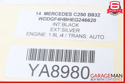 08-18 Mercedes W204 C250 SLK300 Front Left Side Seat Control Module Unit OEM
