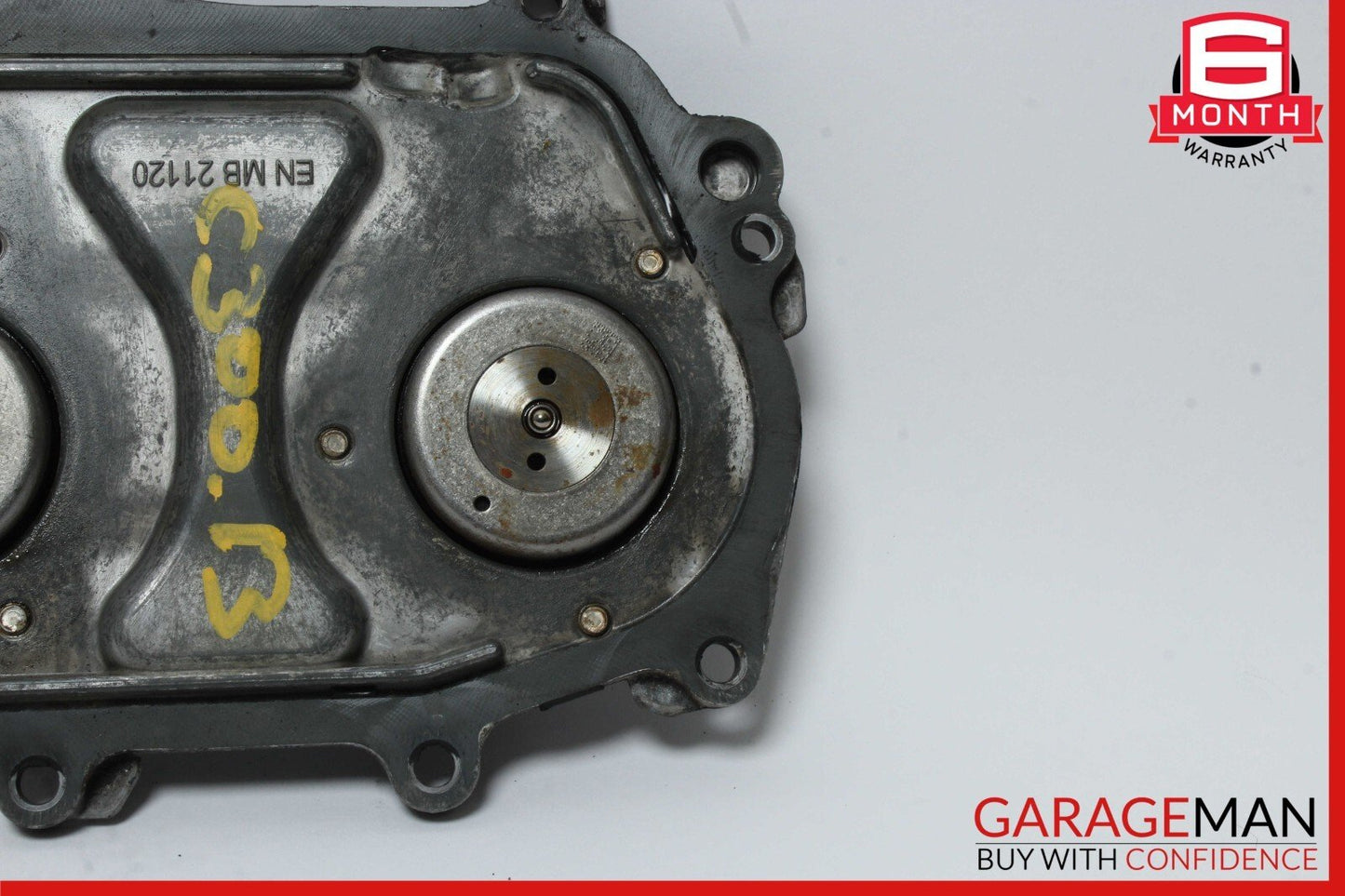 12-18 Mercedes W204 C300 Front Left or Right Engine Timing Chain Cover Plate OEM