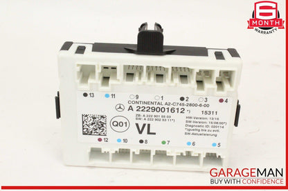 14-17 Mercedes W222 S550 Front Left Driver Side Door Control Module Unit OEM