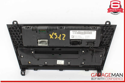 11-17 BMW X3 AC A/C Heater Climate Control Panel w/ Radio Control 9259616 OEM
