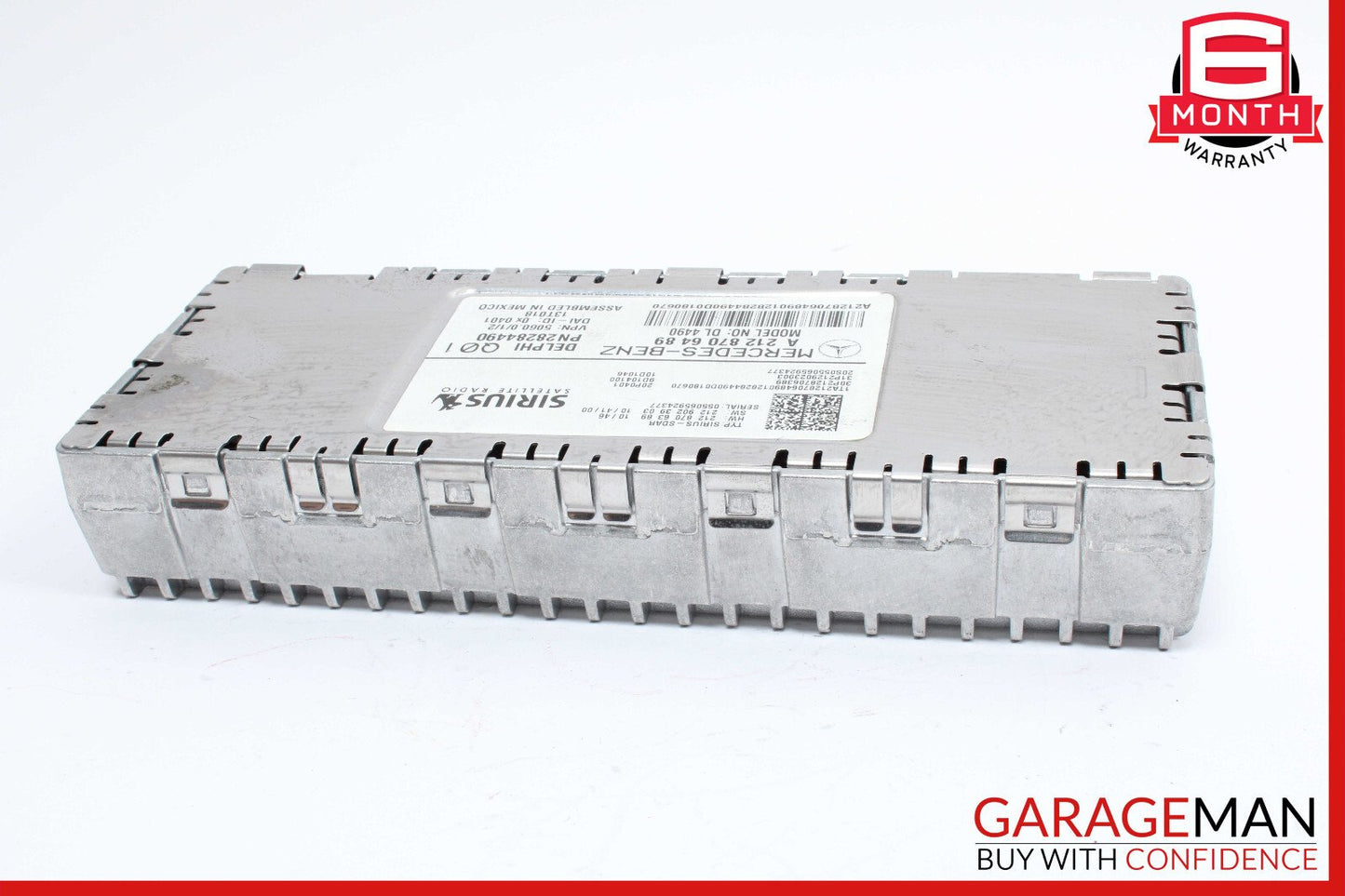 Mercedes W204 C250 GLK350 CLS550 Sirius Satellite Radio Receiver 2128706489 OEM