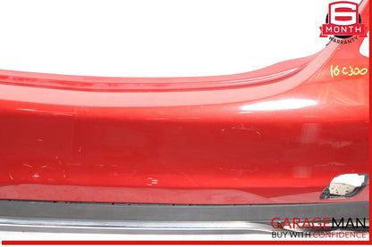 15-18 Mercedes W205 C300 Sedan Base Rear Bumper Cover Assembly OEM