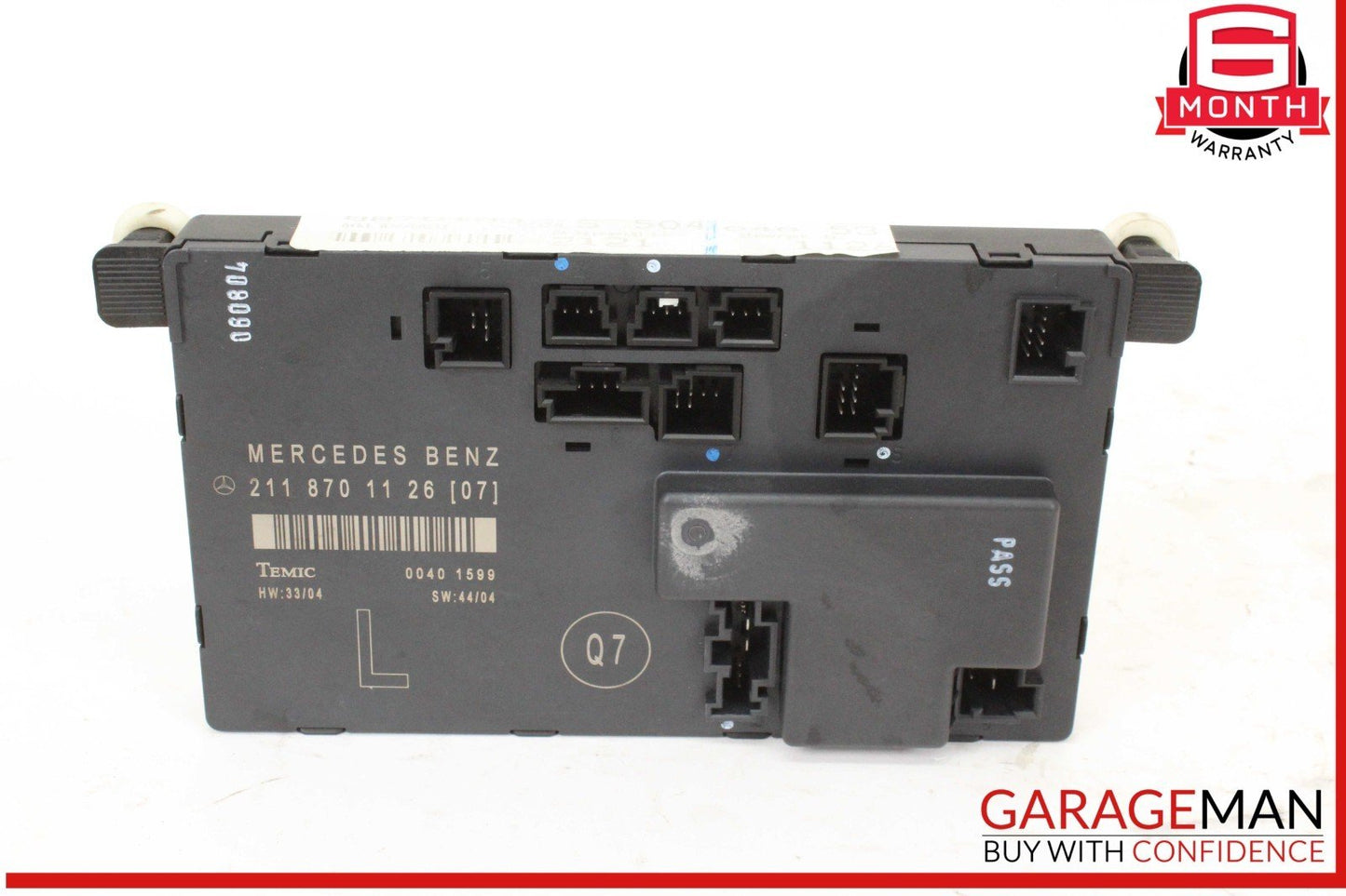 03-09 Mercedes W211 E550 E350 Front Left Side Door Control Module Unit OEM