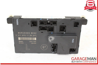 03-09 Mercedes W211 E550 E350 Front Left Side Door Control Module Unit OEM