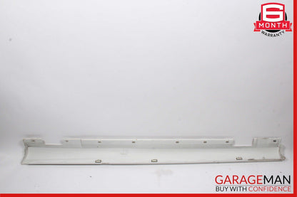 12-14 Mercedes W204 C350 Coupe Sport Right Side Rocker Skirt Molding Polar White