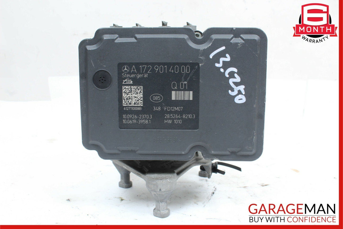 12-15 Mercedes W204 C250 SLK250 GLK350 ABS Anti Lock Pump Brake Module OEM