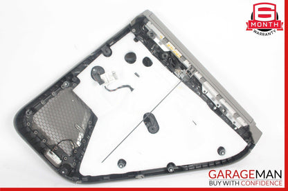 11-17 Porsche Cayenne 958 Rear Left Side Interior Door Trim Panel Assy Gray