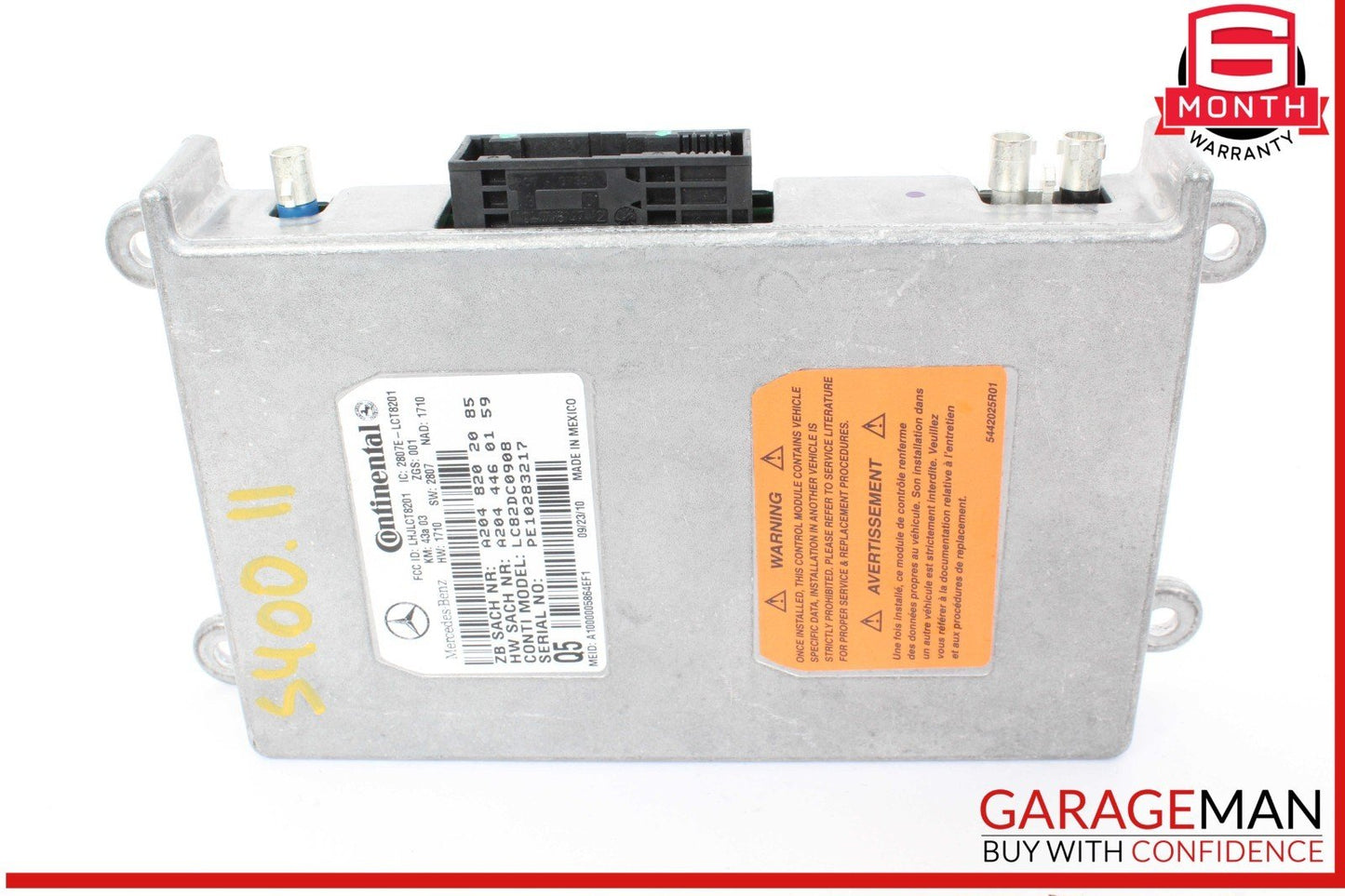Mercedes W221 S400 Hybrid Voice Communication Control Module 2048202085 OEM