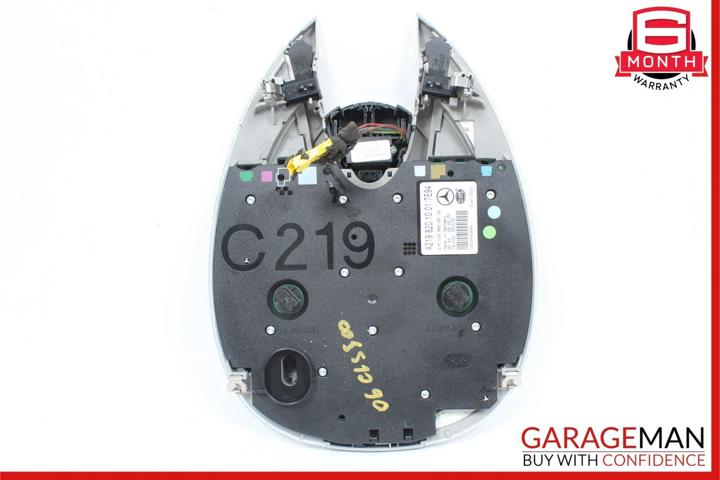 06-09 Mercedes W219 CLS500 CLS550 CLS63 AMG Dome Light Lamp Grey OEM
