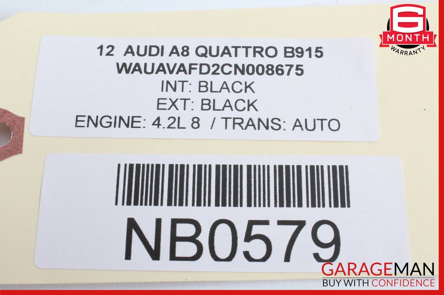 11-14 Audi A8 Quattro Audio Radio Receiver CD Disc Changer Player OEM