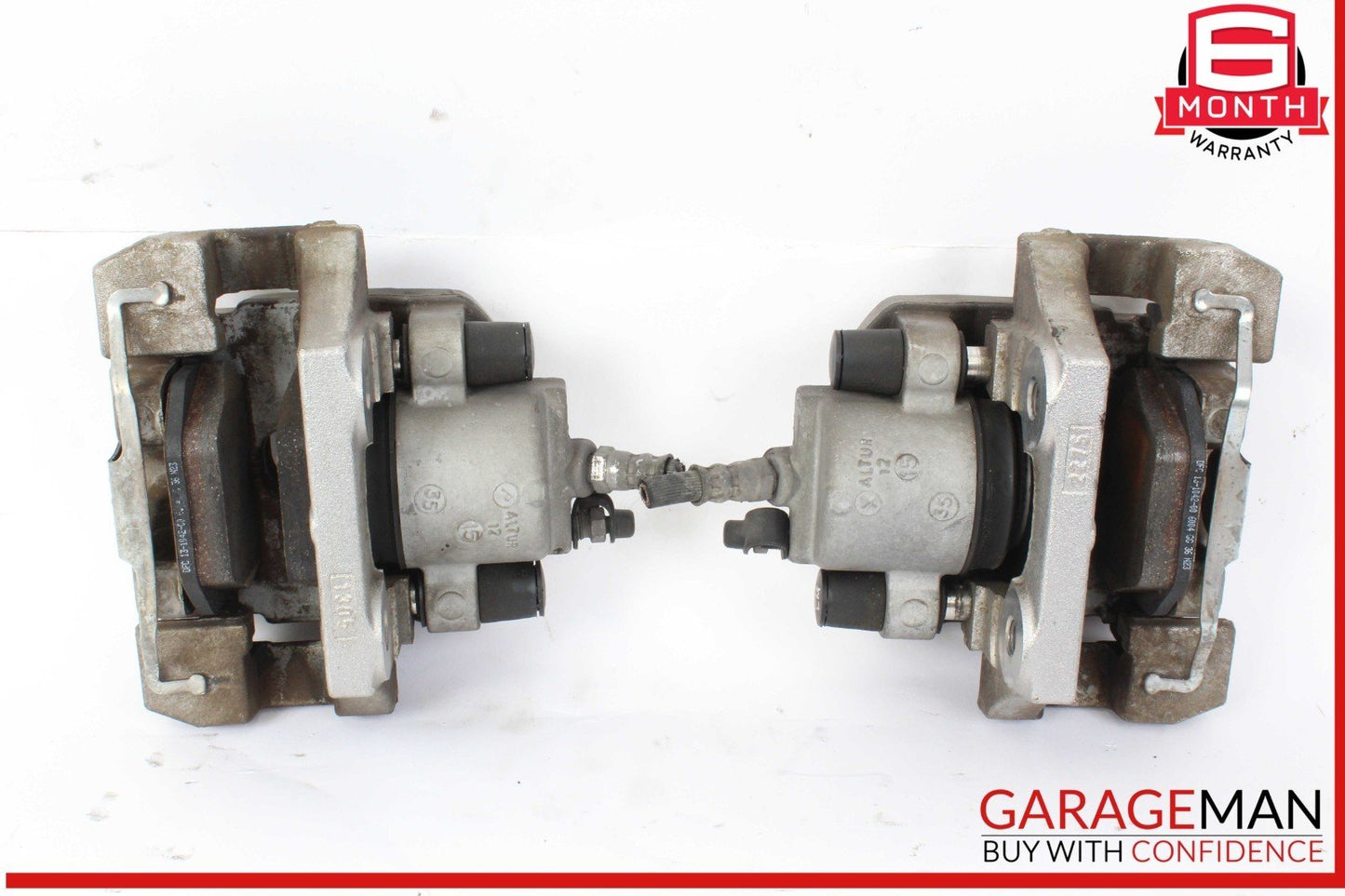 14-18 BMW X5 Rear Left and Rear Right Side Brake Caliper Calipers Set OEM