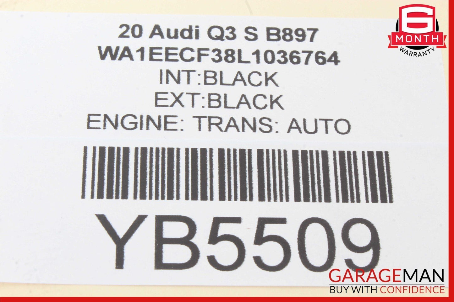 19-24 Audi Q3 Rear Left Driver Side Door Window Control Module OEM