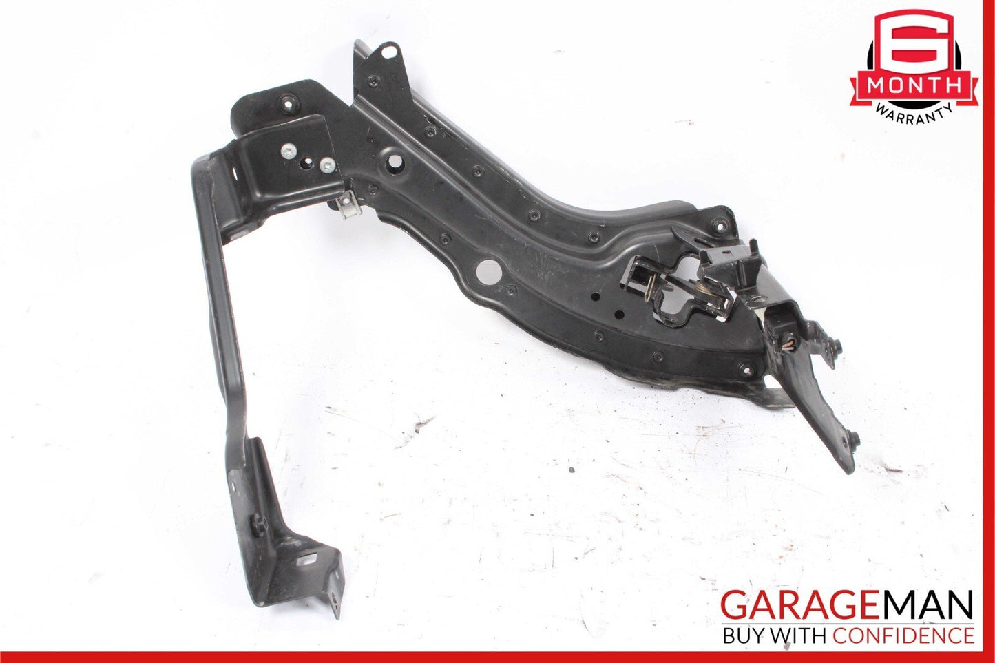 03-09 Mercedes W211 E350 Front Left Hood Bonnet Hinge Support Bracket Black