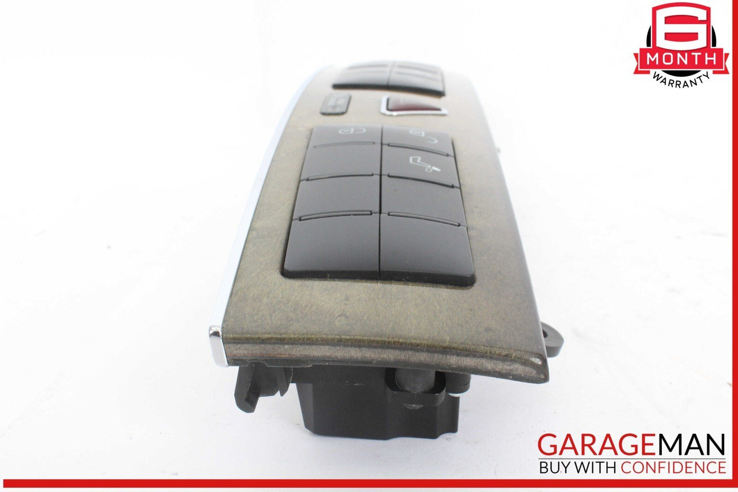 05-07 Mercedes W203 C230 Dashboard Dash Control Switch Panel Trim Wood OEM