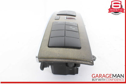 05-07 Mercedes W203 C230 Dashboard Dash Control Switch Panel Trim Wood OEM