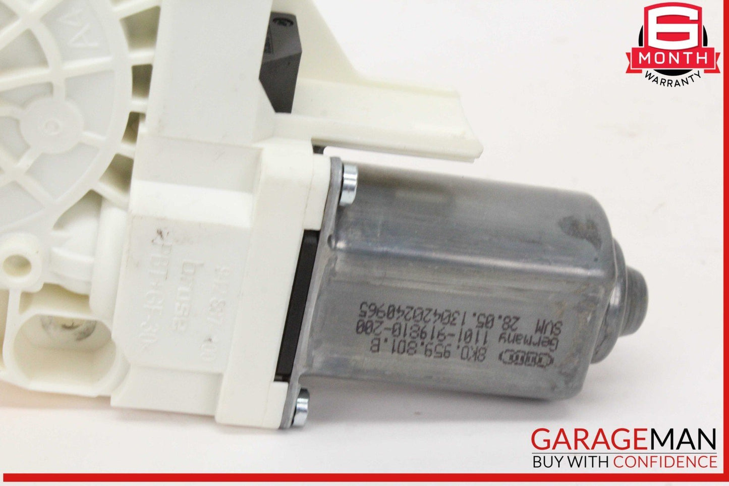 12-18 Audi A6 SQ5 Front Left Driver Side Window Regulator Motor 8K0959801B OEM
