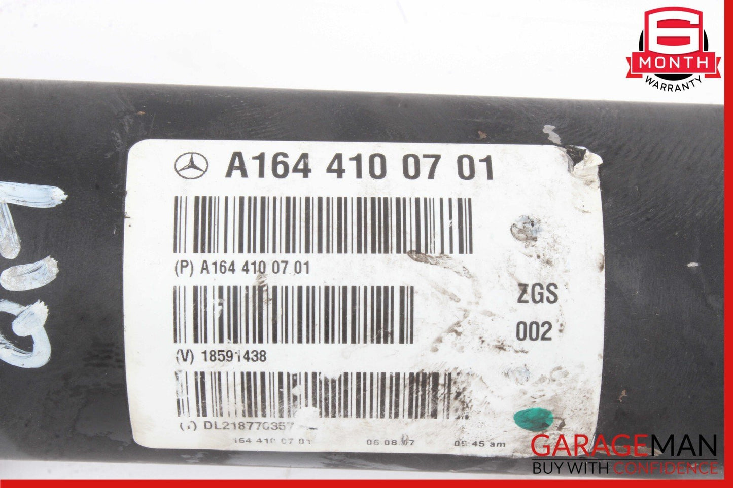 06-12 Mercedes W164 ML350 Front Drive Axle Shaft Propeller Driveshaft OEM