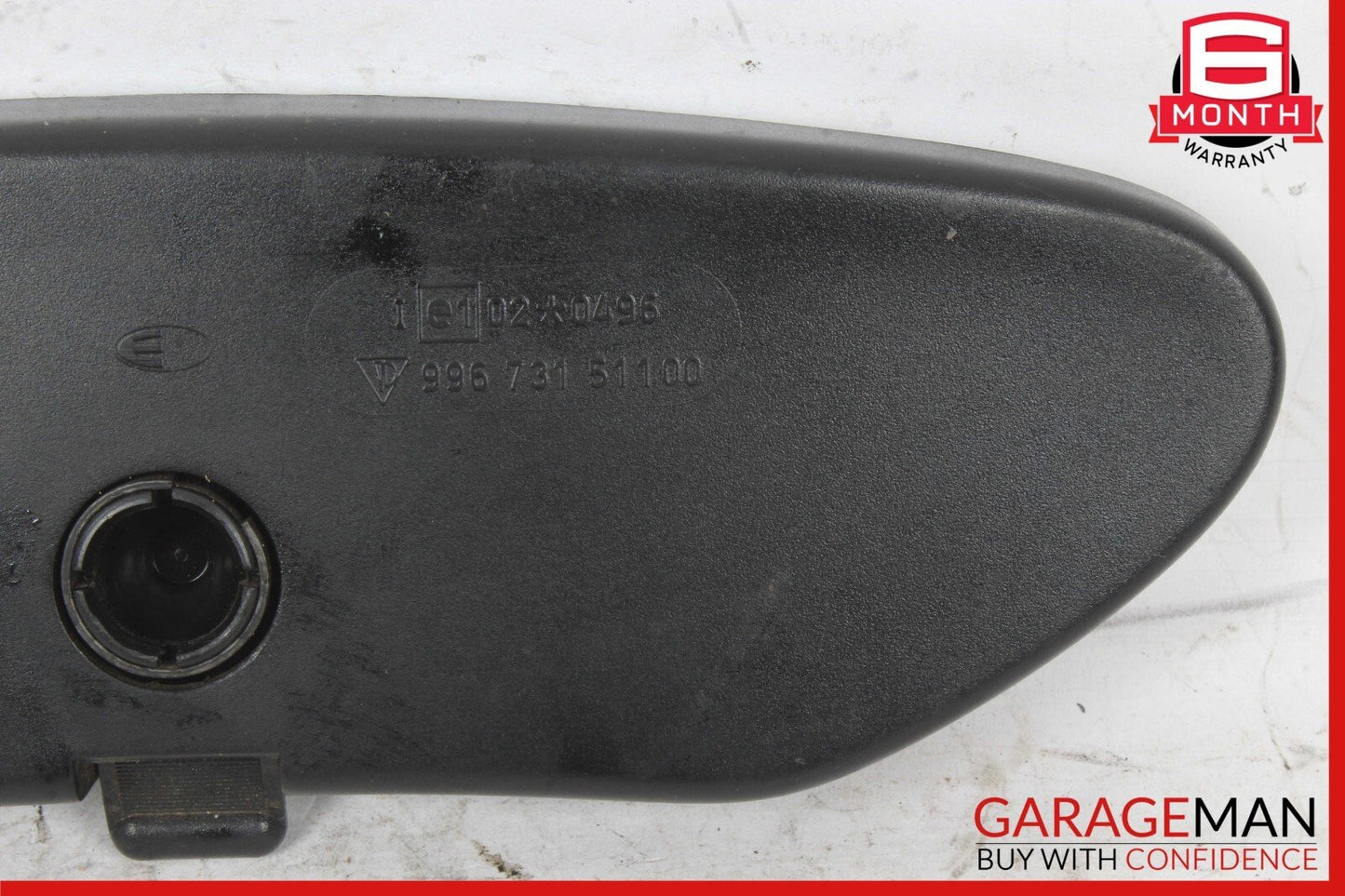 97-04 Porsche Boxster 986 Carrera 996 911 Interior Upper Rear View Mirror Black