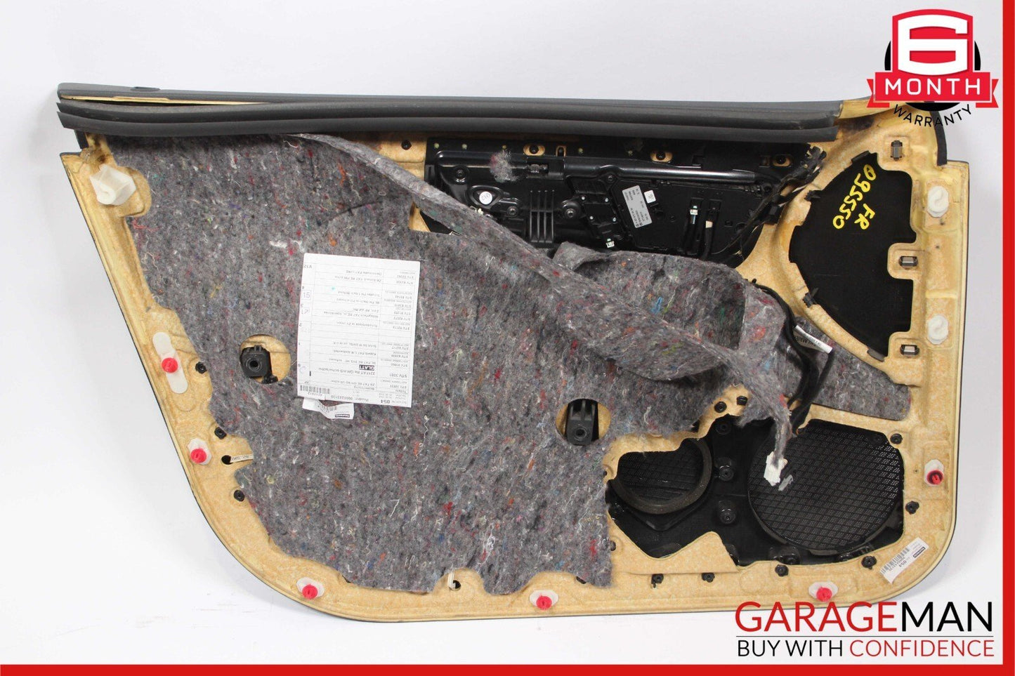 07-09 Mercedes W221 S550 Front Right Interior Door Trim Panel Assy Anthracite