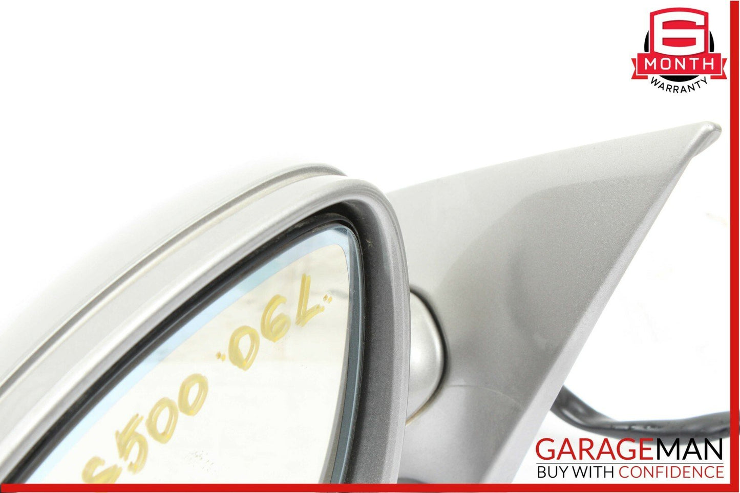 06-08 Mercedes W219 CLS500 CLS350 Front Left Side Mirror Door Rear View Silver