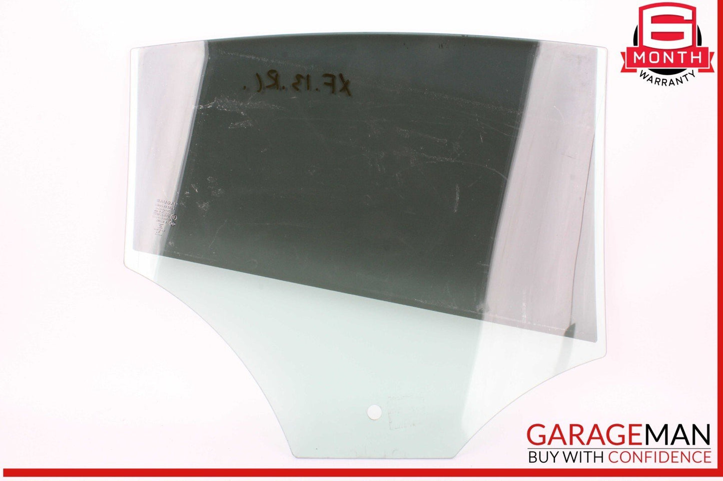 09-15 Jaguar XF Rear Left Driver Side Door Window Glass OEM