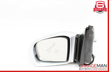 06-10 Mercedes W251 R320 R350 Front Left Side Mirror Door Rear View Silver OEM