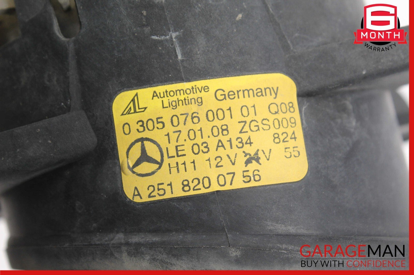 06-12 Mercedes W164 ML350 C350 Front Left Driver Side Bumper Fog Light Lamp OEM