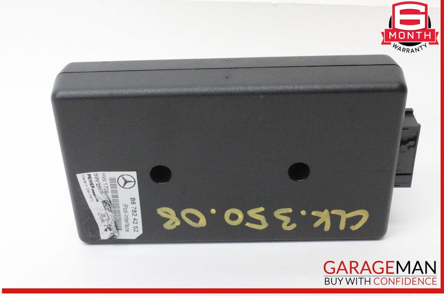 06-08 Mercedes W209 CLK350 ML550 Ipod Interface Control Module B67824252 OEM